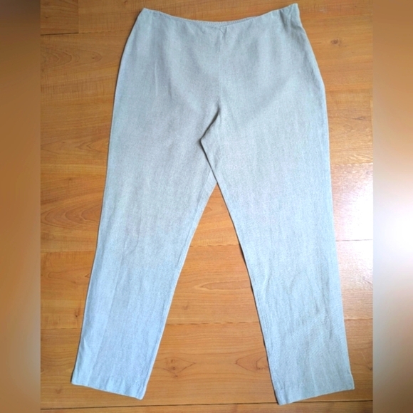 Eileen Fisher Linen Pants - Picture 2 of 14